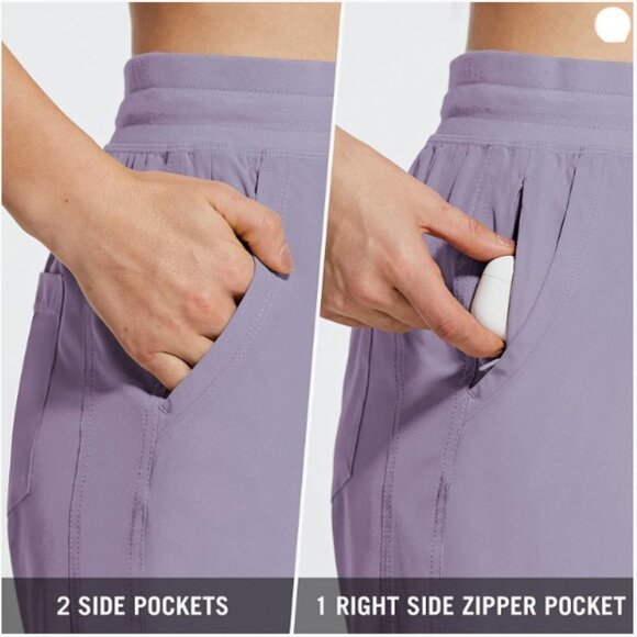 BALEAF Women's 7" Quick Dry Shorts with Pockets, Water Resistant, XS - Picture 2 of 7